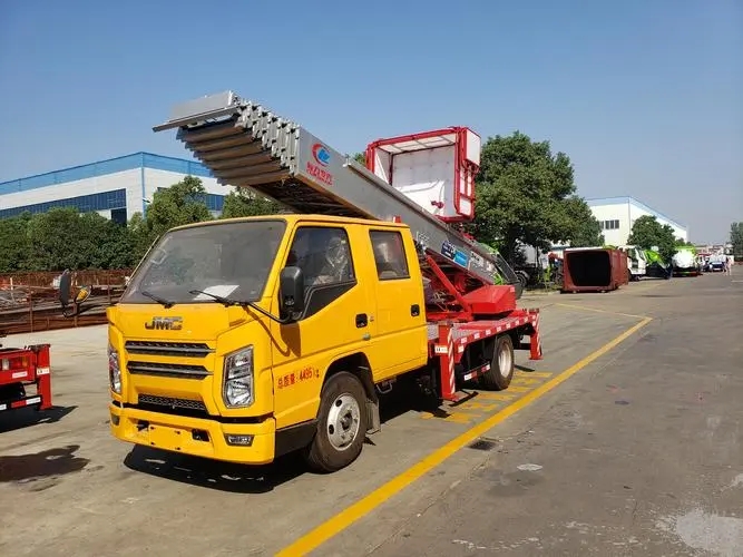 六安金安附近云梯车出租 砂石搬运