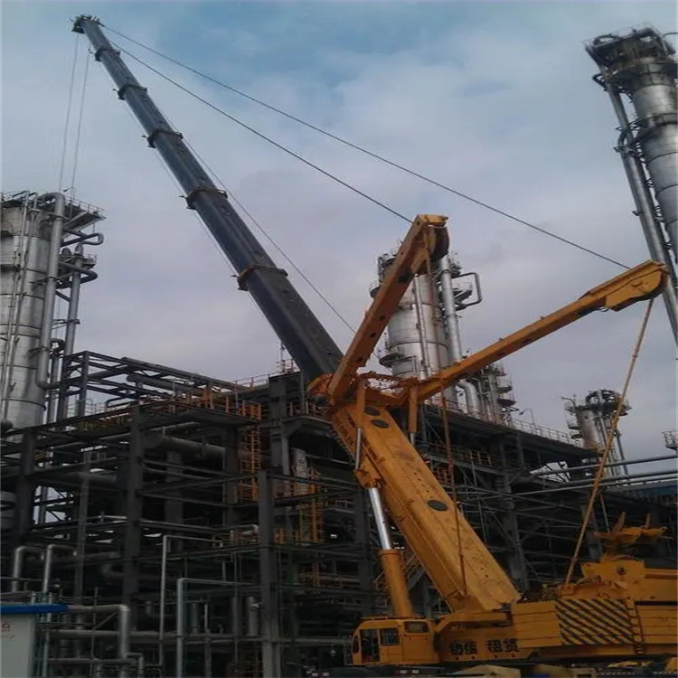 六安金安厂房钢结构吊装租赁多少吨吊车合适？